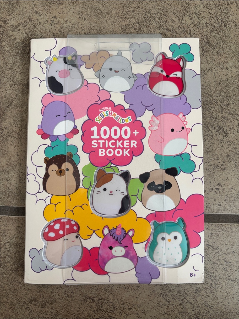 New Squishmallows 1000+ Sticker Book